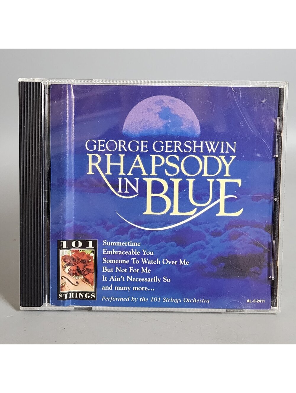 George Gershwin Rhapsody in Blue CD - 101 Strings Orchestra Jazz Classical VG+